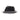 Steven Land Adrian Vented Pinch Front Polybraid Straw Fedora in Black / White