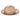 Steven Land Jacob Snap Brim Polybraid Fedora in Ivory / Cognac #color_ Ivory / Cognac