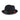 Steven Land Octavius Wool Fedora in Black Red