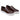 Belvedere Elliot in Brown Nappa Leather Slip-On Penny Sneaker in #color_