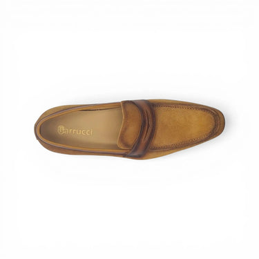 Carrucci Shoes Stylish Suede Penny Loafer