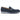Carrucci Shoes Stylish Suede Penny Loafer in Denim Blue #color_ Denim Blue