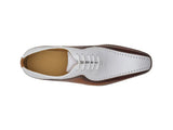 Carrucci Shoes Two-Tone Brogue Oxford Dress Shoe