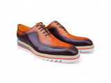 Purple/Cognac