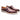 Carrucci Shoes Two-Tone Brogue Oxford Dress Shoe in Brown Bone #color_ Brown Bone