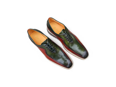 Carrucci Shoes Two-Tone Brogue Oxford Dress Shoe