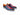 Carrucci Shoes Two-Tone Brogue Oxford Dress Shoe in Navy Burgundy
