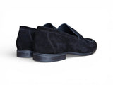 Suede Penny Loafer with Flexible Outsole — view 12