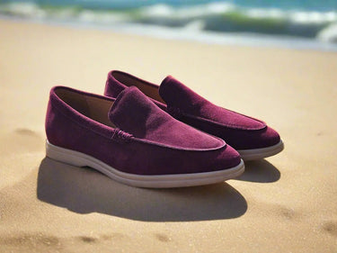 Carrucci Shoes Supple Suede Slip-On Loafer