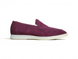 Carrucci Shoes Supple Suede Slip-On Loafer