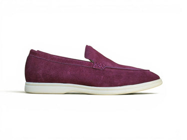Carrucci Shoes Supple Suede Slip-On Loafer