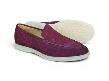 Carrucci Shoes Supple Suede Slip-On Loafer