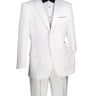 Vinci White Regular Fit 2 Piece Tuxedo - T-2PP