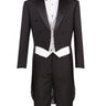 Vinci Black Regular Fit 3 Piece Tuxedo - T-2X