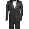 Vinci Black Slim Fit 2 Piece Tuxedo - T-SC900