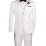 Vinci White Slim Fit 2 Piece Tuxedo - T-SC900