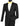 Vinci Black Slim Fit 2 Piece Tuxedo - T-SS