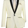 Vinci Ivory Slim Fit 2 Piece Tuxedo - T-SS