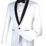 Vinci White Slim Fit 2 Piece Tuxedo - T-SS