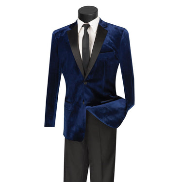 Vinci Navy Slim Fit 2 Piece Tuxedo - T-SV