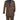 Vinci Brown Regular Fit Double Breasted Tuxedo - TDB-900