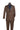 Vinci Brown Regular Fit Double Breasted Tuxedo - TDB-900