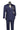 Vinci Navy Regular Fit Double Breasted Tuxedo - TMDB-1