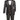 Vinci Black Modern Fit 3 Piece Tuxedo - TVMF-2