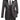 Vinci Black Slim Fit 3 Piece Tuxedo - TVSJ-1