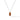 Beveled Tag Pendant - Tigers Eye in #color_