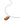 Beveled Tag Pendant - Tigers Eye in #color_