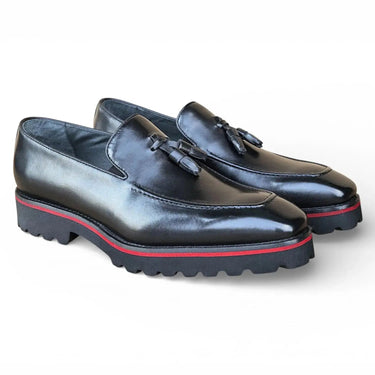 Tassel Loafer in Lug Sole