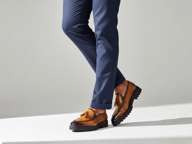 Tassel Loafer in Lug Sole — view 8