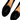 Men's Black Velvet Tassel Loafer in #color_