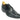Carrucci Shoes Textured Leather Blucher Dress Shoe in Black #color_ Black