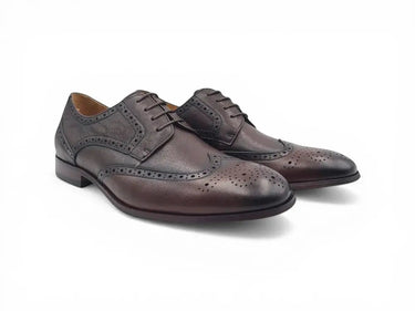 Carrucci Shoes Tumbled Leather Blucher Oxford