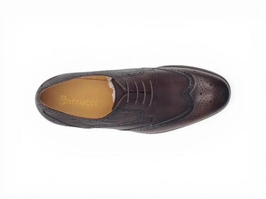 Carrucci Shoes Tumbled Leather Blucher Oxford