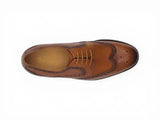 Carrucci Shoes Tumbled Leather Blucher Oxford