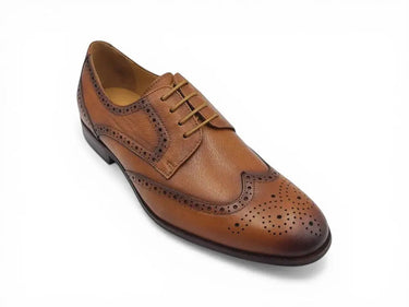 Carrucci Shoes Tumbled Leather Blucher Oxford