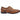 Carrucci Shoes Tumbled Leather Blucher Oxford in Cognac #color_ Cognac