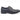 Carrucci Shoes Tumbled Leather Blucher Oxford in Black #color_ Black