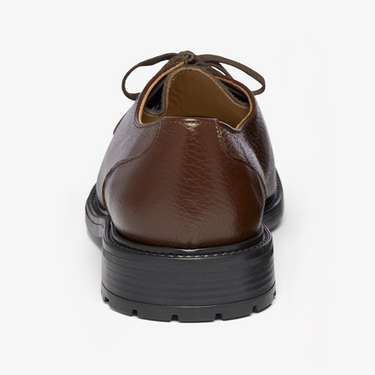 Men's Brown Pebbled Leather Tuscan Moc Boot