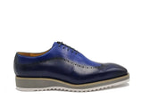 Carrucci Shoes Two Tone Oxford Lightweight Dress Shoe