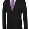 Vinci Black Ultra Slim Fit 2 Piece Suit - USDX-1