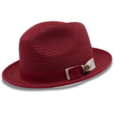 Burgundy / White