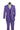 Vinci Purple Regular Fit 3 Piece Suit - V2RK-4