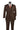 Vinci Brown Regular Fit 3 Piece Suit - V2RS-7
