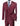 Vinci Burgundy Regular Fit 3 Piece Suit - V2RW-13