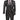 Vinci Black Regular Fit 3 Piece Suit - F-V2RW7