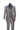 Vinci Medium Gray Regular Fit 3 Piece Suit - V2TR